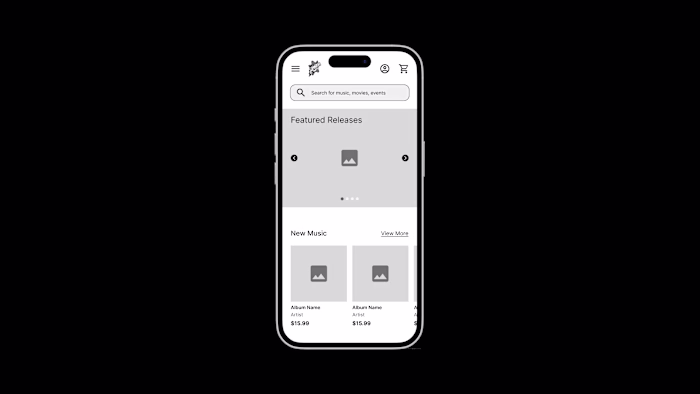 Amoeba Music - IA + UI Redesign