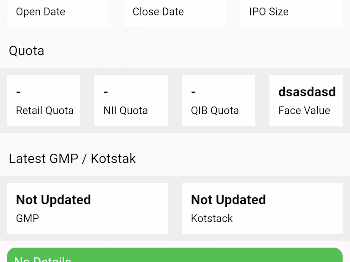 Upcoming IPO - IPO Analysis, News and Notification App