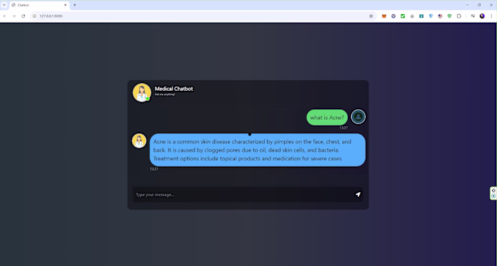 End-to-End Medical Chatbot Project