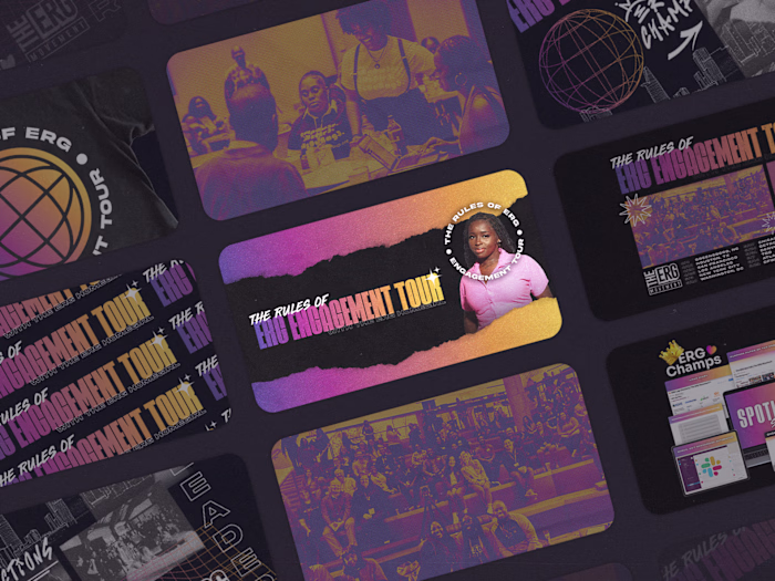 ERG Engagement Tour // Marketing and Web Assets, Shirt Design