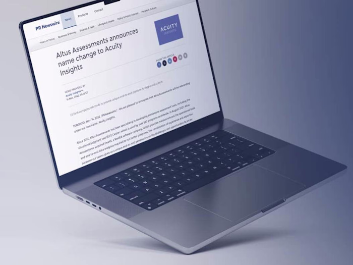 Acuity Insights Press Release