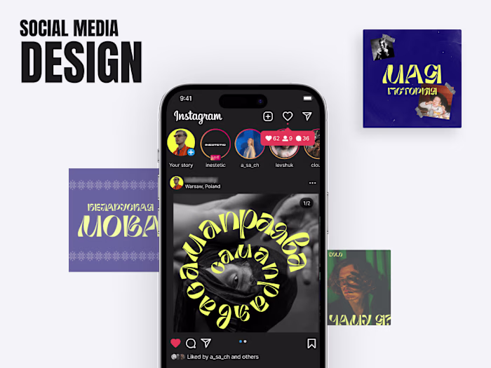 Social media design + strategy