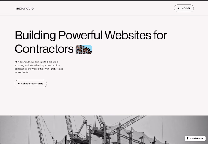 Web Design Project FIGMA + FRAMER