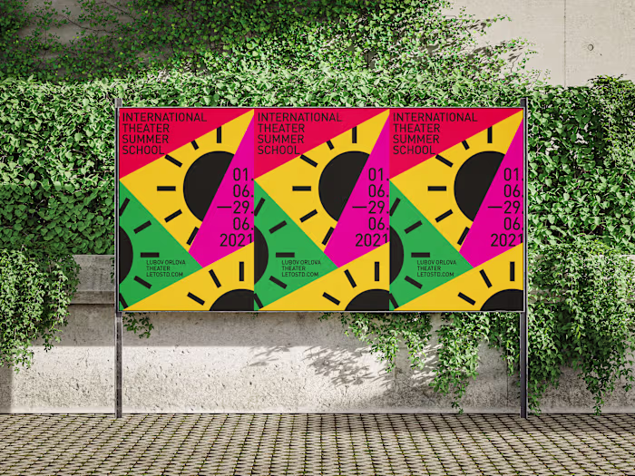 Visual Identity for the Theater Summer School