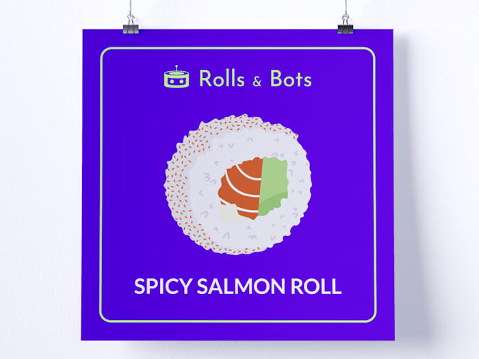 Rolls & bots - Brand design