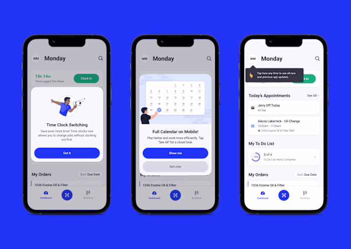 Shopmonkey for Techs - Feature Discovery
