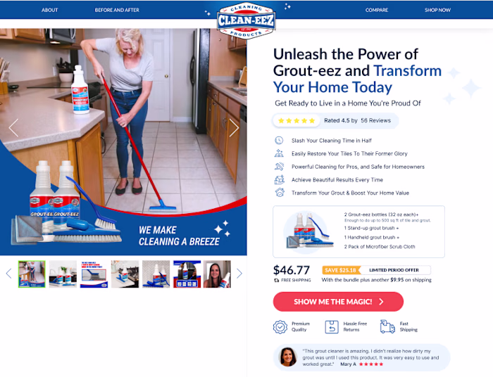 Shopify website development