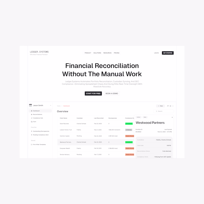 WealthTech Platform – UX That Builds Trust and Converts