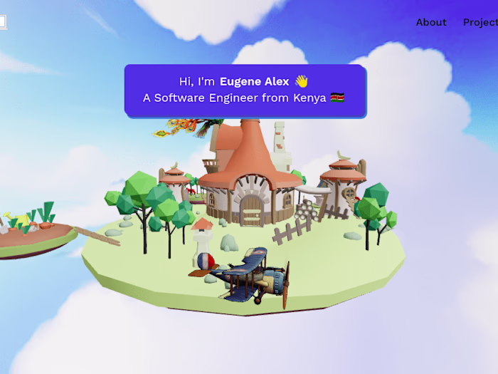 personal portfolio website 