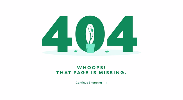 404 Design Page