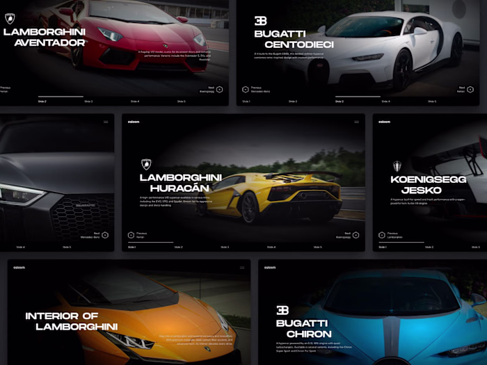 Esteem — Sport Car Dealership Template