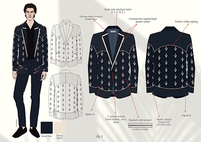 CLIENT: S.Cohen Suit Jacket