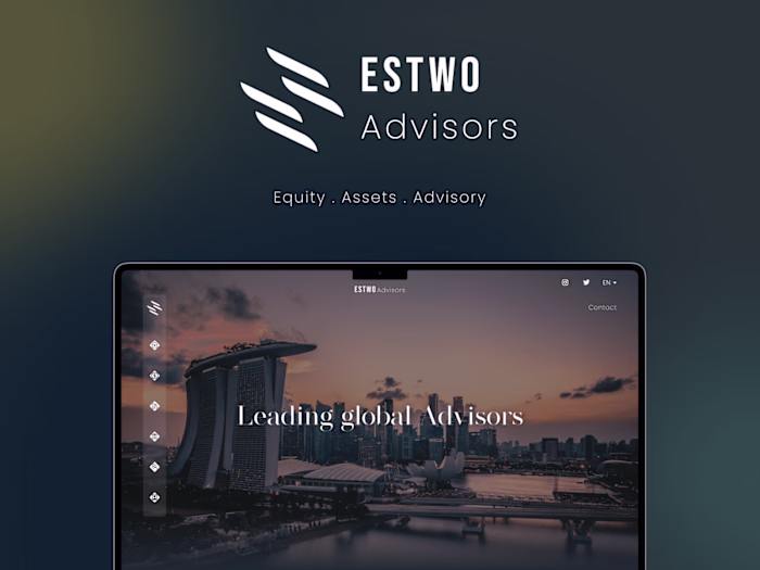 Estwo Advisors Branding & website design