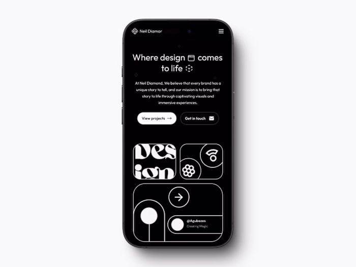 Studio Nile| UI UX| Landing Page| Branding