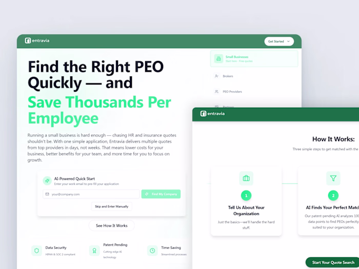 AI-Powered PEO Comparison Platform
