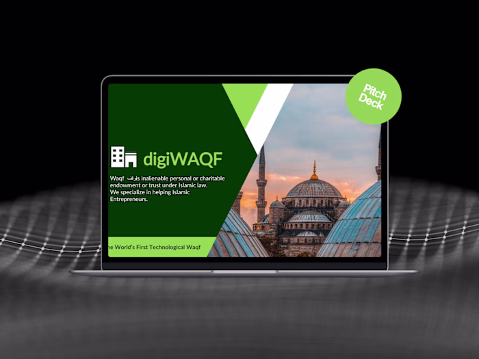 Powerpoint Pitch Deck Presentation Design