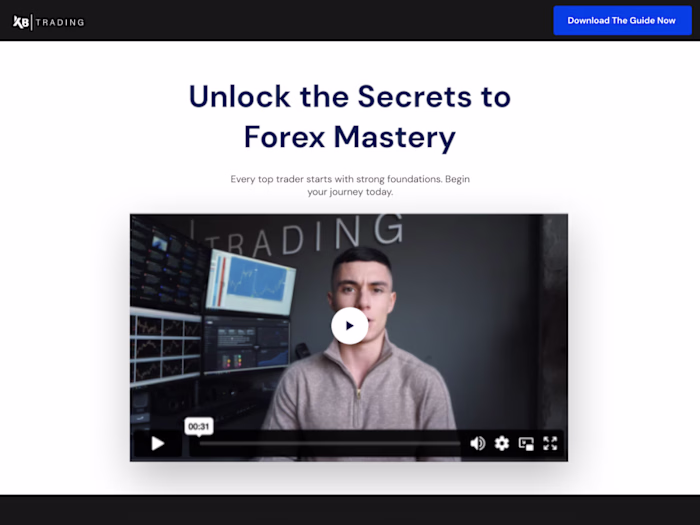 Website design KB Trading