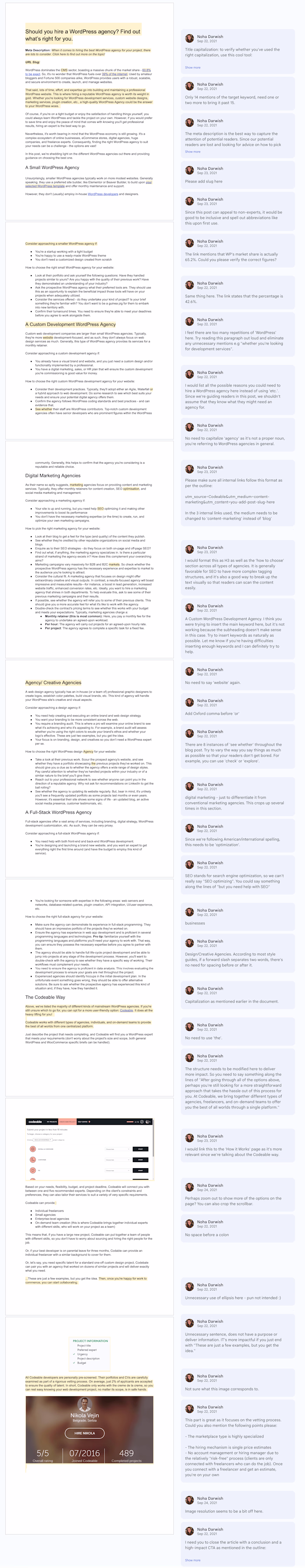 SEO & Content Editing for Blog Post