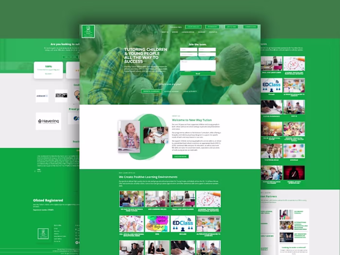 WordPress Website Design For an Online Course(LMS) Platform 