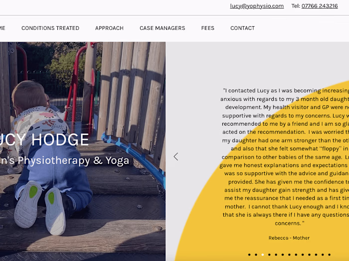 YoPhysio Website