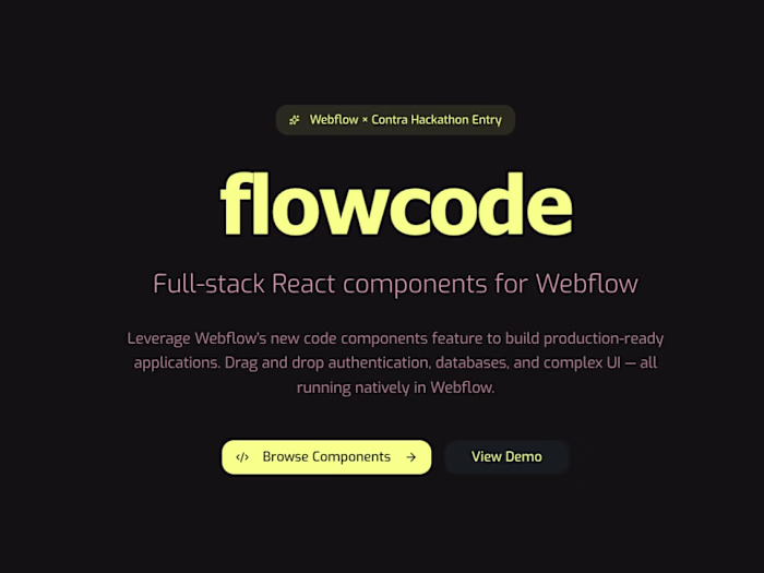 For the #WebflowChallenge, I didn’t build a beautiful site. ...