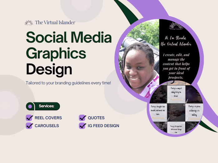 Content Creation & Management For The Virtual Islander Instagram