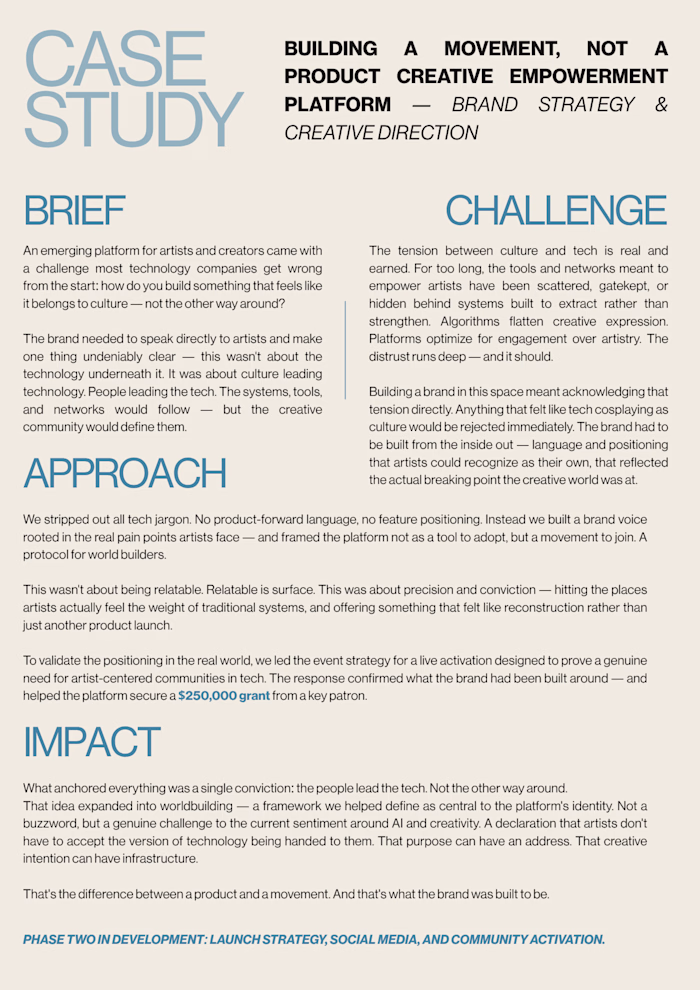 TOPIA: Brand Voice, Tone & Content Strategy