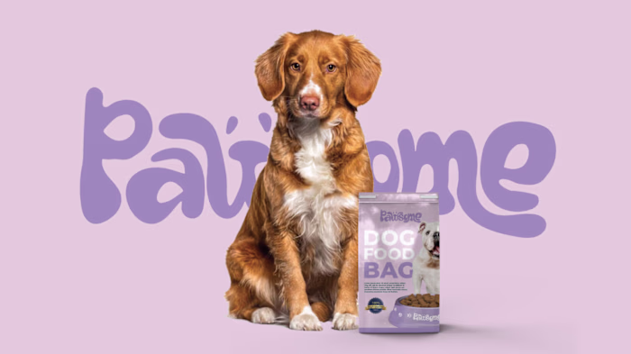 Dog Food brand identity, logo and Packaging design
