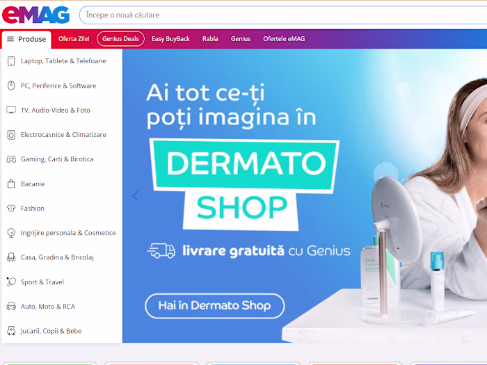 eMAG E-commerce Setup