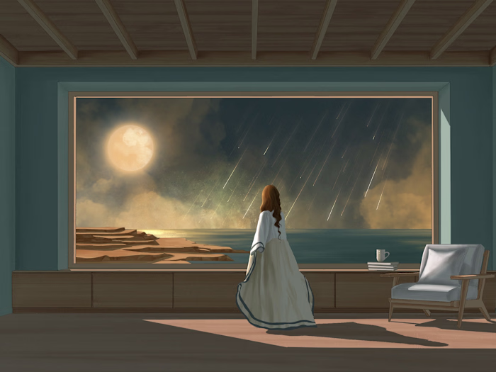 The Perseids | Illustration