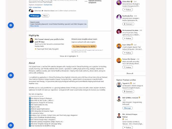 Clients work with me because I deliver clear strategy, profe...