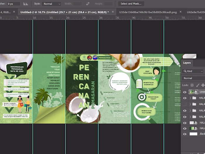 Leaflet Design: NATA DE COCO
