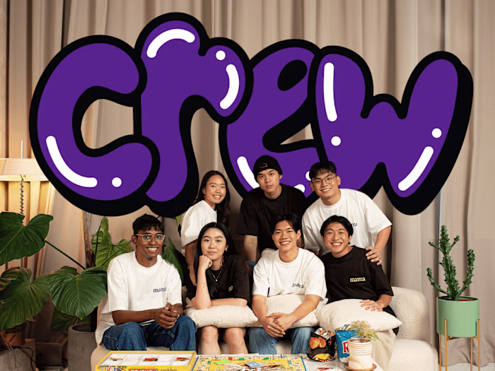 MAMA: Crew Campaign- Art Direction & Graphic Design 2023