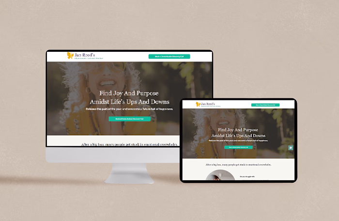 Modern One Page Website Design