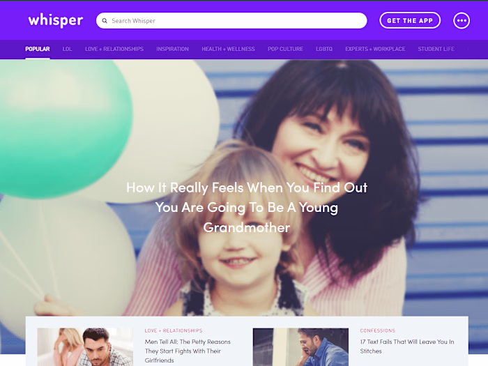 Whisper Online Community