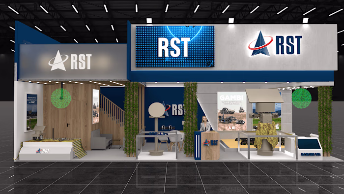 RST Technology – Exhibition Booth Design 60m² IDEF 2025