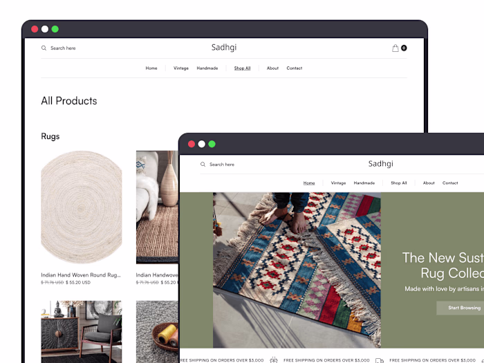 Sadhgi | Webflow Design and Development