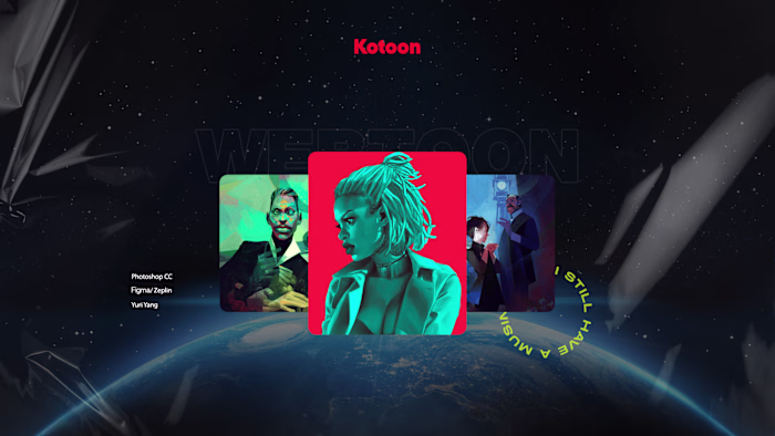 UXUI Design - Webtoon Platform