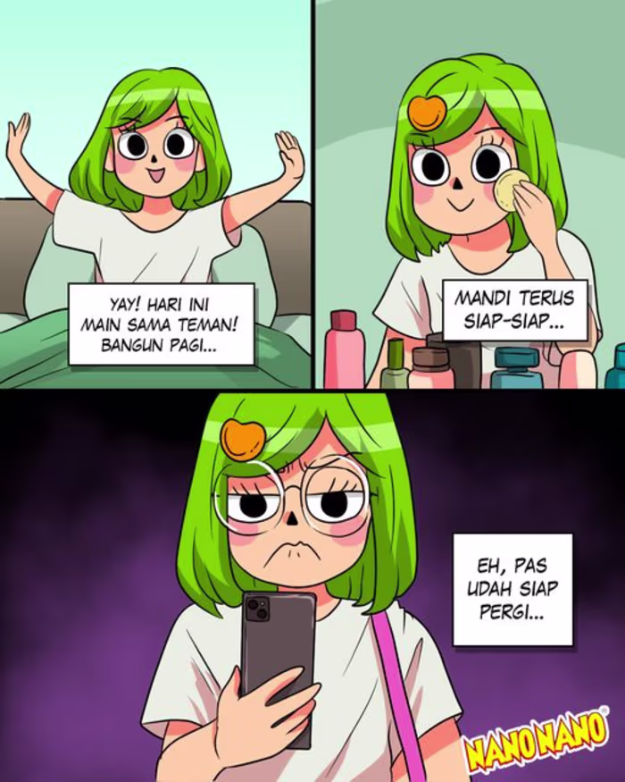 Nano Nano on Instagram: “Siapin alarm, bangun pagi langsung man…