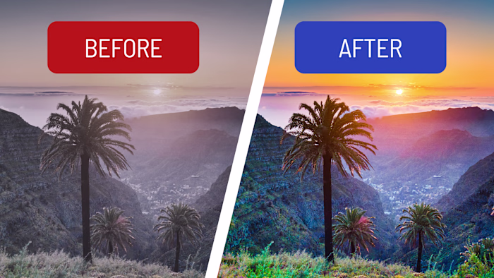 🌗 The magic of color grading: Turning flat footage into cin...