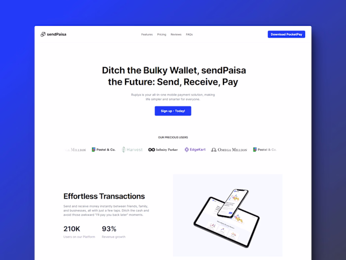 SaaS - Framer Website Template