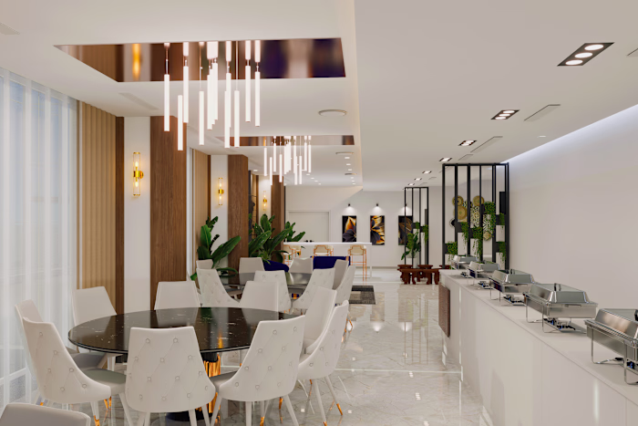 private lounge visualization