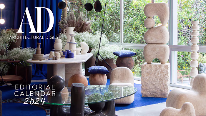 Architectural Digest's 2024 Editorial Calendar :: Behance