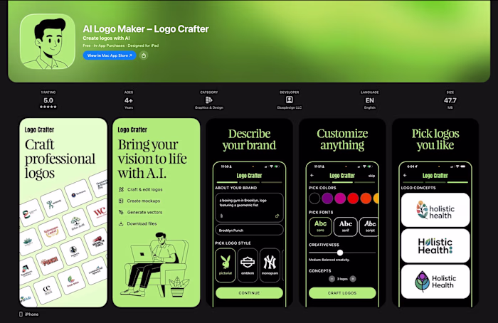 App Design for IOS & Android