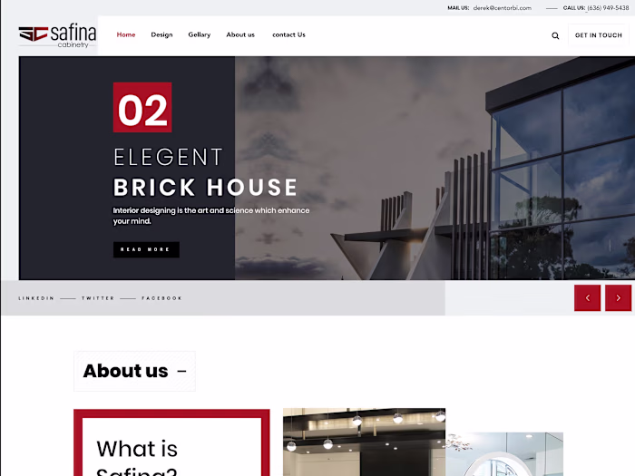 Rewamp Safina Website