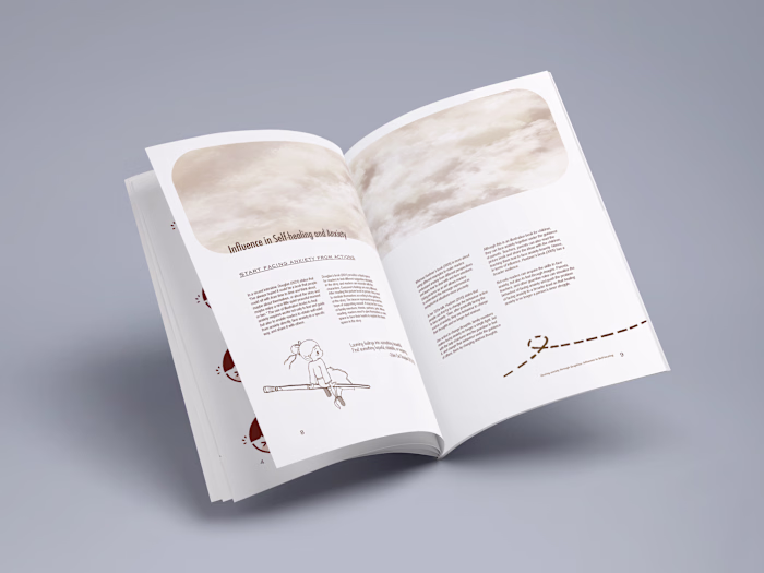 Editorial Design | Healing Anxiety 
