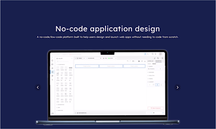 No-Code Application Design