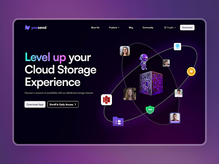 Yoosend (Website Design)