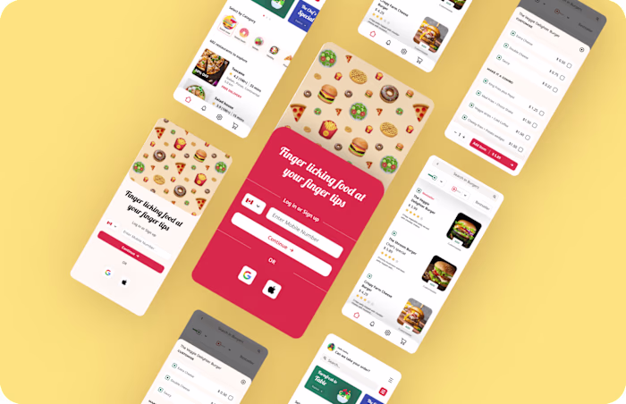 Food Delivery Application Design