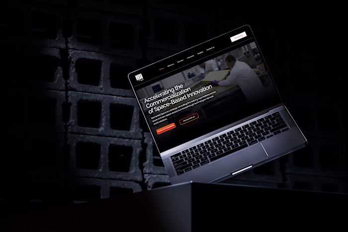 Website Design & UI / UX for Exponential Space